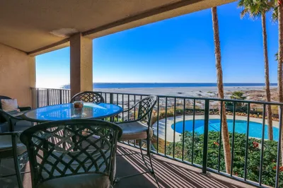 balcony at Salty Sunrise, one of our Isle of Palms vacation rentals